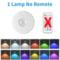 Remote Control RGB Cabinet Lights Rechargeable Wireless Lamp Night Light LED Lights for Kitchen Display Shelf Closet Bedroom