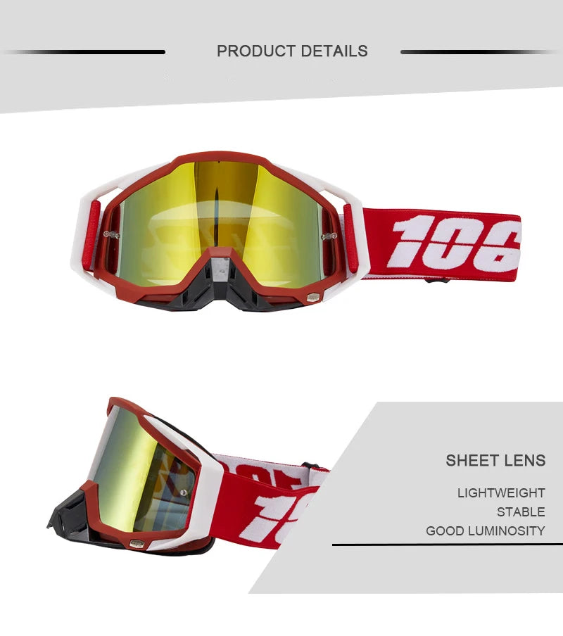 Motocross Goggles Sunglasses  Glasses Cycling Glasses Man Glasses Motorcycle Goggles Motocross Racing Goggles Motorcycle Glasses