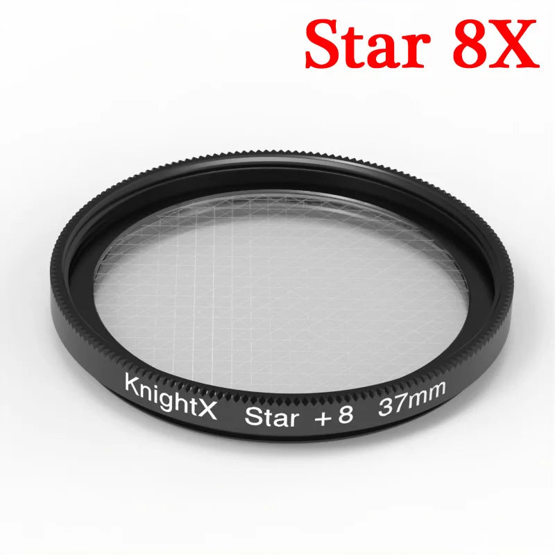 KnightX all mobile phone 37mm 49mm 52mm 55mm 58mm Camera Macro Lens CPL Star Variable ND Filter phone level photography