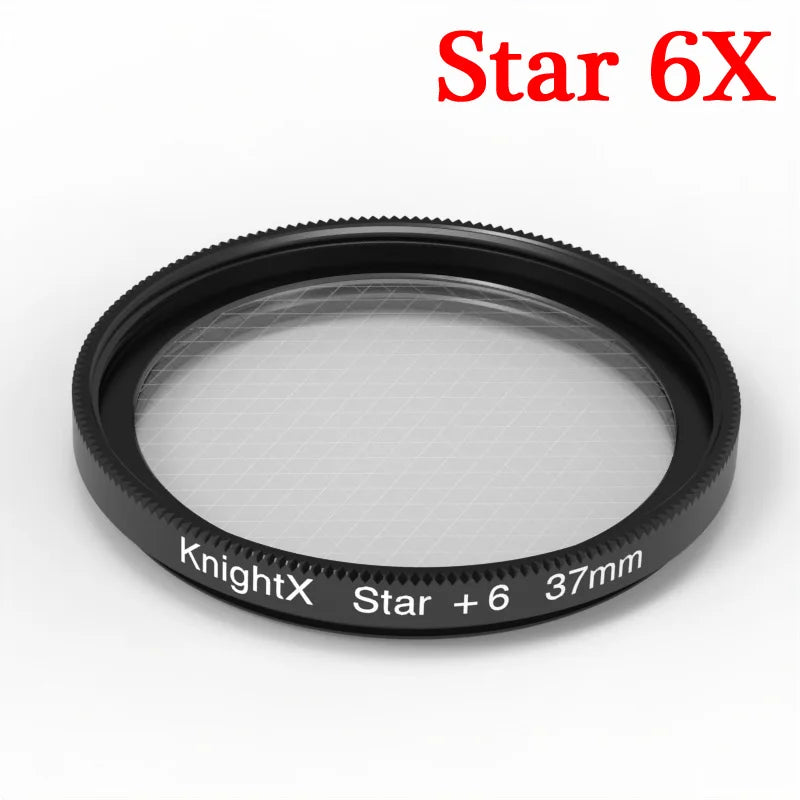 KnightX all mobile phone 37mm 49mm 52mm 55mm 58mm Camera Macro Lens CPL Star Variable ND Filter phone level photography