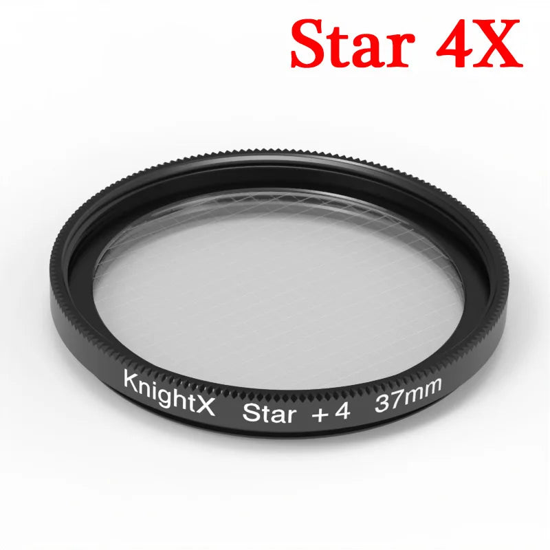KnightX all mobile phone 37mm 49mm 52mm 55mm 58mm Camera Macro Lens CPL Star Variable ND Filter phone level photography