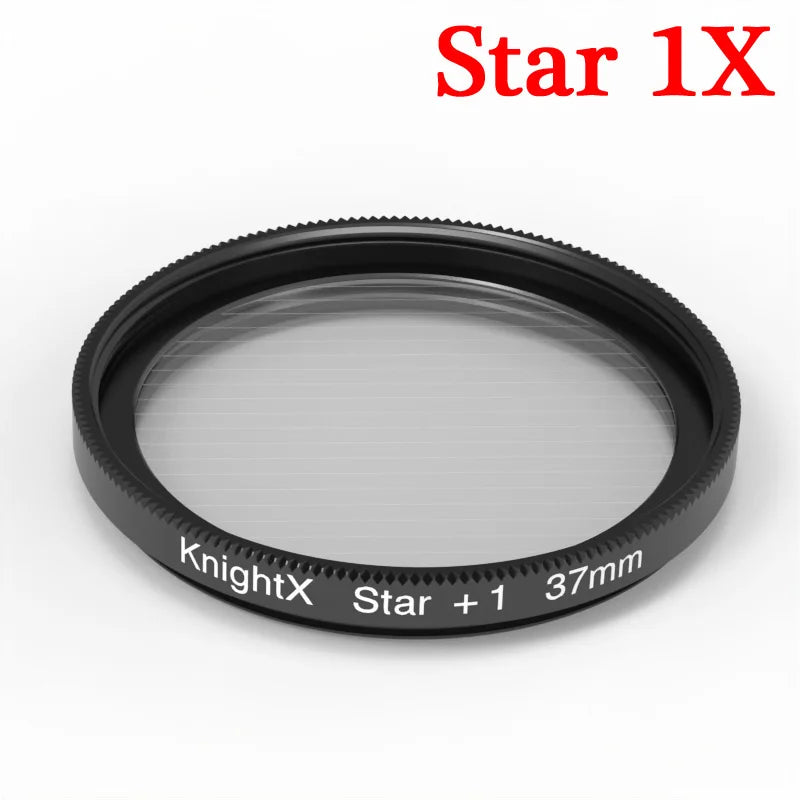 KnightX all mobile phone 37mm 49mm 52mm 55mm 58mm Camera Macro Lens CPL Star Variable ND Filter phone level photography
