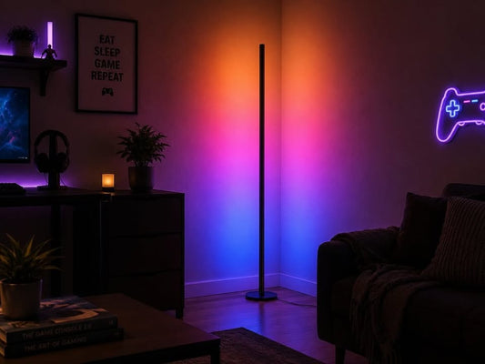 Smart RGB Corner Floor Lamp