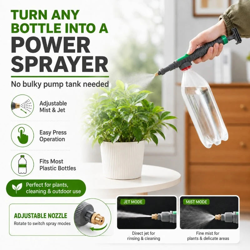 Portable Pressure Bottle Sprayer
