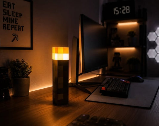 Minecraft Torch Lamp